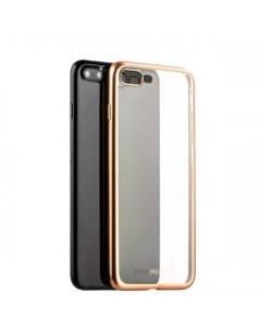 Накладка Gel Plus Case для iPhone 7 Plus 8 Plus золото матовая арт 85289 Deppa