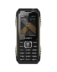 Мобильный телефон TM D428 черный Texet