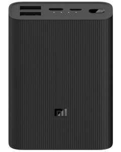 Внешний аккумулятор для телефона Mi Power Bank 3 Ultra Compact 10000mAh Black power bank Xiaomi
