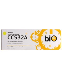 Картридж для лазерного принтера CC532A желтый оригинальный Bion