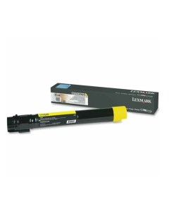 Тонер картридж для лазерного принтера C950X2YG желтый оригинальный Lexmark