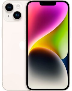 Смартфон iPhone 14 128GB 2 nanoSim Starlight отличный Apple