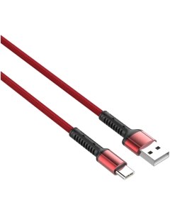 Кабель LD_B4462 LS63 USB Type C 1m Red Ldnio
