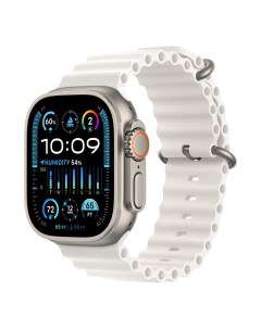 Смарт часы Watch Ultra 2 49 мм Ocean band размер O S белые 1993696 Apple
