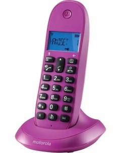 Радиотелефон C1001LB фиолетовый Motorola