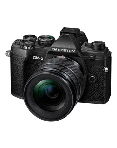 Беззеркальный фотоаппарат OM 5 Kit 12 45mm f 4 Pro черный Olympus