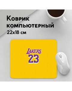 Коврик для мышки James LA Lakers home MousePad22x18UST1UST1641973 Panin