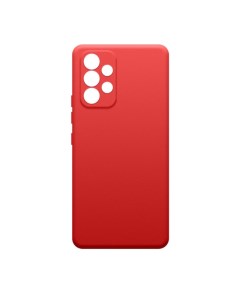 Чехол клип кейс Microfiber Case для Samsung Galaxy A53 красный 70151 Borasco