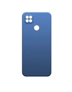 Чехол клип кейс Microfiber Case для Xiaomi Redmi 10A синий 70447 Borasco