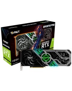 Видеокарта NVIDIA GeForce RTX 3080 GamingPro LHR NED3080019IA 132AA Palit