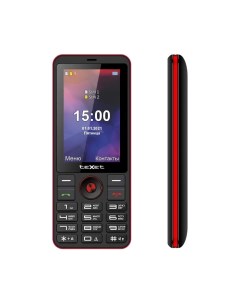 Мобильный телефон EXET TM 321 Black Red Texet