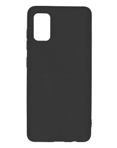 Чехол Silicone Case матовый для Samsung M515 Galaxy M51 черный Borasco