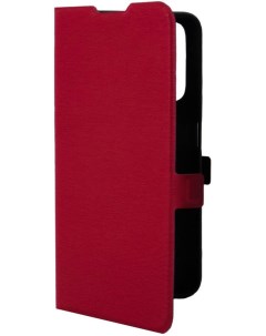 Чехол Book Case для Xiaomi Redmi Note 11 красный Borasco