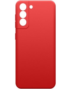 Чехол Microfiber Case для Samsung Galaxy S22 красный Borasco