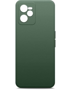 Чехол Microfiber Case для Realme C35 зеленый опал Borasco