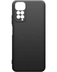 Чехол Microfiber Case для Xiaomi Redmi Note 11 11T Poco M4 Pro 5G черный Borasco