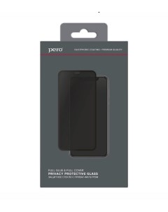 Защитное стекло Full Glue Privacy для iPhone 12 mini черное Péro