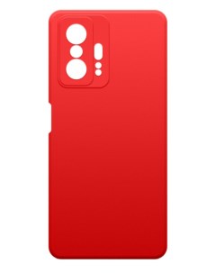 Чехол Microfiber Case для Xiaomi 11T 11T Pro красный Borasco