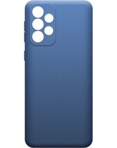 Чехол Microfiber Case для Samsung Galaxy A33 синий Borasco