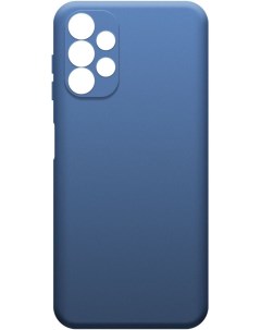 Чехол Microfiber Case для Samsung Galaxy A13 синий Borasco