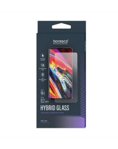 Защитное стекло Экран Камера Hybrid Glass для Infinix Hot 11S Borasco