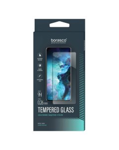 Защитное стекло Full Glue для Samsung A035 Galaxi A03s черная рамка Borasco