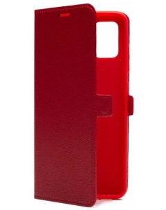 Чехол Book Case для Samsung A525 Galaxy A52 красный Borasco