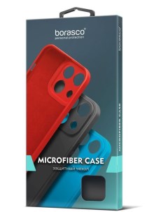 Чехол Microfiber Case для Xiaomi Redmi Note 9t синий Borasco