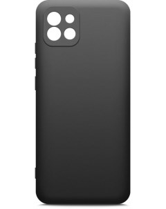 Чехол Microfiber Case для Samsung Galaxy A03 черный Borasco