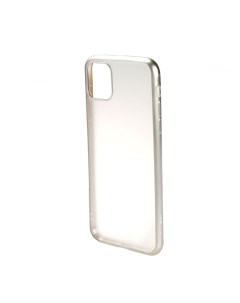Чехол накладка Stylish Series для Apple iPhone 11 Pro Max силиконовый серебристый Faison