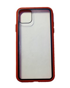 Чехол Modish Series для Apple iPhone 11 Pro Max пластик силиконовые края красный Faison