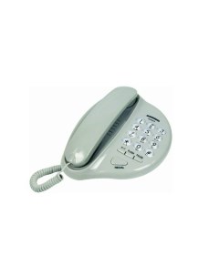 Проводной телефон 207 03 серый Vector