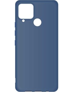 Чехол Microfiber Case для Realme C15 Blue 39309 Borasco