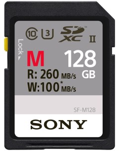 Карта памяти SDHC SF M M128 T 128GB Sony