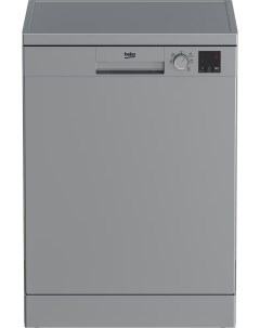 Встраиваемая посудомоечная машина 60см DVN053WR01S серебристый дисплей Beko