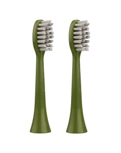 Насадка для электрической зубной щетки RL 060 зеленая 2 шт Revyline