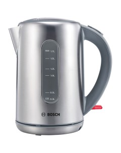 Чайник электрический tWK7901 1 7 л серебристый Bosch