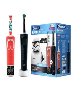 Электрическая зубная щетка Vitality D100 PRO Kids Star Wars Family Edition Oral-b
