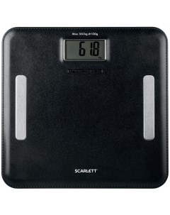 Весы напольные SC BS33ED81 черный Scarlett