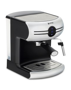 Рожковая кофеварка VT 1507 серебристый черный Vitek