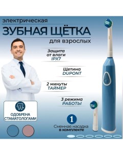 Электрическая зубная щетка HL 228G синий Biksi