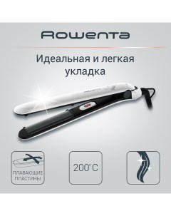 Выпрямитель волос Easyliss Pure Collection SF1628F0 белый черный Rowenta