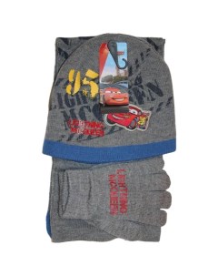Комплект шапочка шарфик и перчатки Тачки Cars для мальчиков Cars тачки