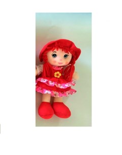 Мягкая игрушка Кукла E156010 25см цвет красный Tongde