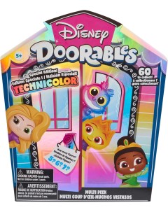 Игрушка сюрприз набор с 5 7 фигурками Multi Peek Technicolor Doorables