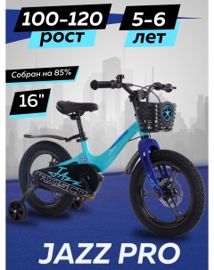 Велосипед JAZZ Pro 16 2024 Мятный Матовый Z MSC J1634P Maxiscoo