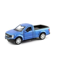 Машинка металлическая RMZ City 1 32 Ford F150 2018 синий Uni fortune