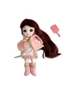 Кукла Alisa Kawaii mini 15 2 см с расчёской 1toy