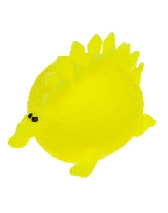 Игрушка антистресс Крутой замес динозавр желтый 7х5см Т20328 2 1toy