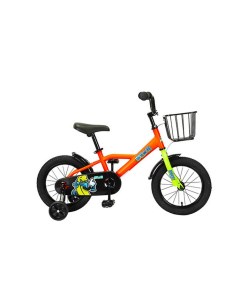 Велосипед детский STAR 701 14 90 110см оранжевый Nobrand